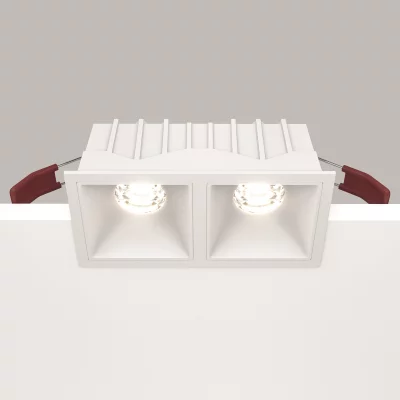 Встраиваемый светильник Альфа LED белый 126x65 мм 5
