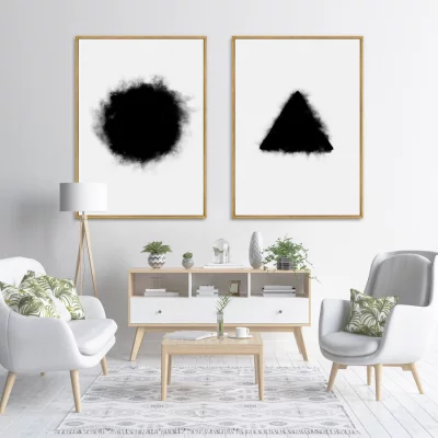 Диптих на холсте Figure it Out! 75X105 / 75X105 CM 4