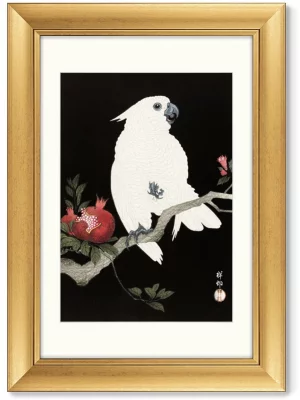 Диптих Cockatoo and pomegranate 51X71 / 51X71 CM 3