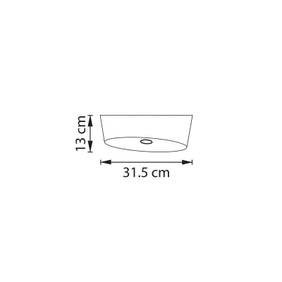 Накладной светильник Celesta 32X32X13 CM 4