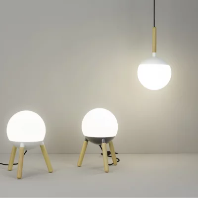 Подвесной светильник Mine 19X19X35 CM белый 3