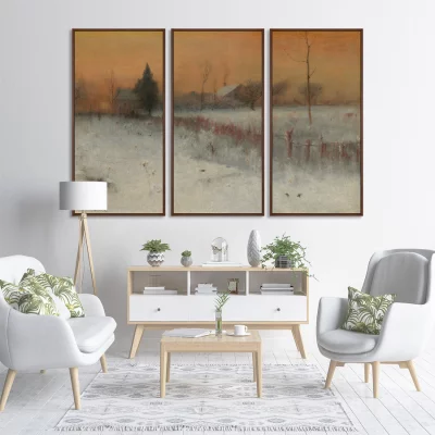 Триптих Home at Montclair 52X105 / 52X105 / 52X105 CM 5
