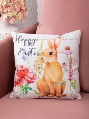 Декоративная подушка со съёмным чехлом Happy Easter 29X9X29 CM 9