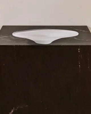 Стеклянная декоративная чаша Vionze 35X22X7 CM 3