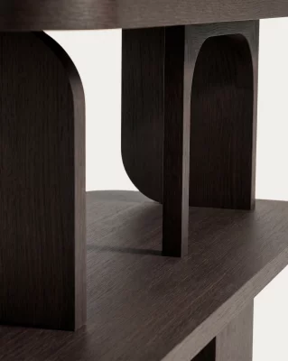 Стеллаж Aduma из дубового шпона 100X40X187 CM 5