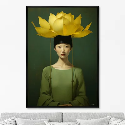 Постер на холсте Vibe Collection Blooming Soul 75X105 CM 6