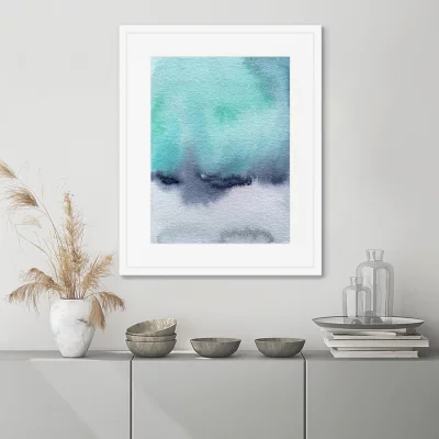 Постер в раме The winter skyscape 42X52 CM 3
