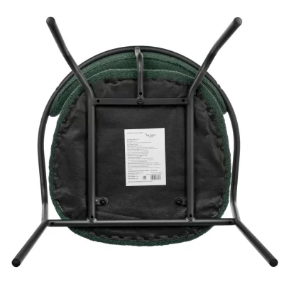 Комплект из 2 стульев Ant букле зелёный 58X54X79 CM 11