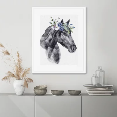 Постер Graceful horse 42X52 CM 3