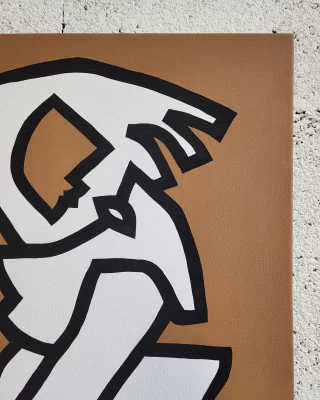 Salut du Sphinx 50X70X2 CM 3