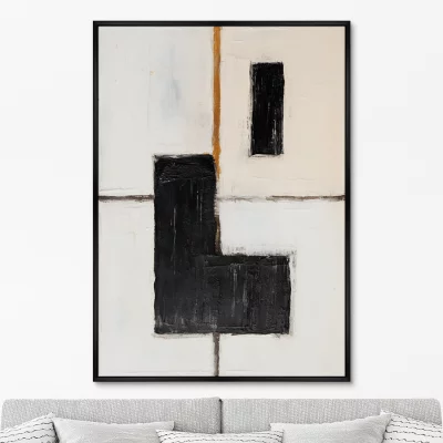 Постер на холсте Formalization of color 75X105 CM 6