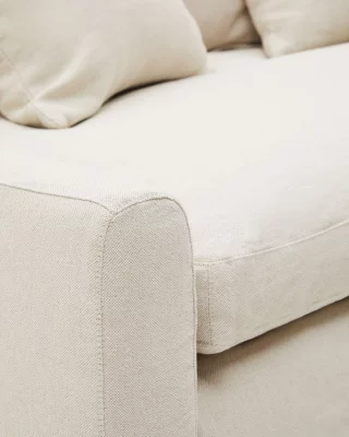 Трёхместный диван Zenira со съёмным чехлом и подушками 230X105X85 CM 5