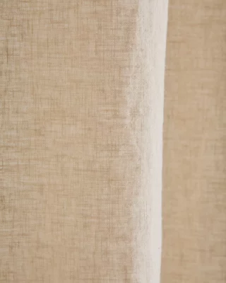 Льняная штора stone grey Nolira 140X270 CM 5