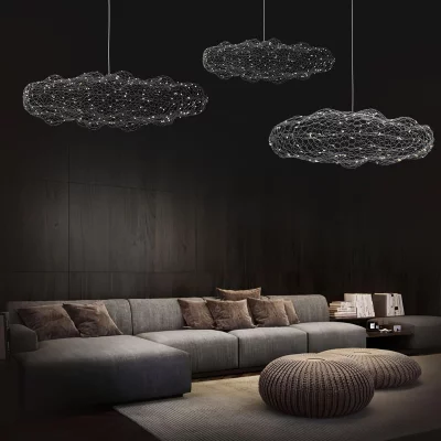 Подвесной светодиодный светильник Cloud 700X38X90 CM 5