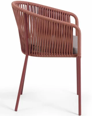 Стул Yanet 56X55X79 CM терракотовый 4