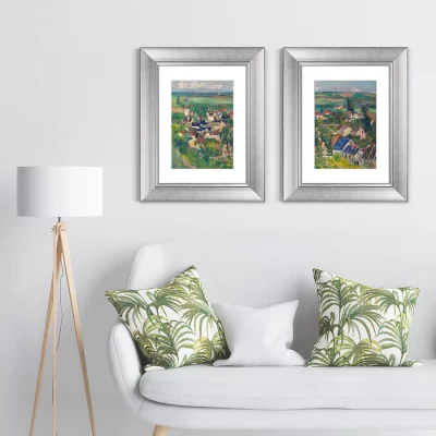Диптих Auvers Panoramic View 41X51 / 41X51 CM 5
