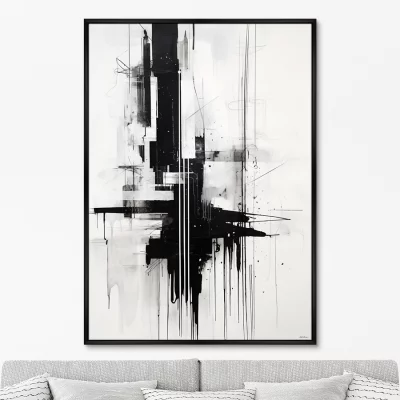 Постер на холсте The weightless city 75X105 CM 6
