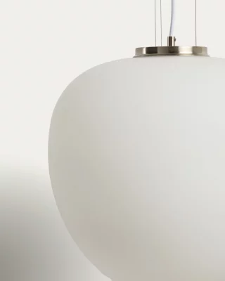 Потолочный светильник Ardali из дымчатого стекла и стали с матовой отделкой 25 CM 5