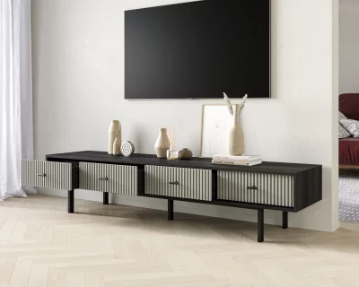 Комод с четырьмя ящиками под ТВ Эмерсон 190X45X40 CM 3