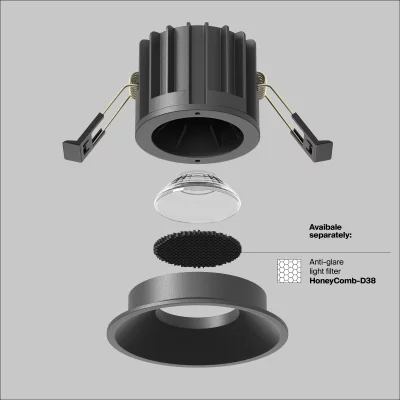 Встраиваемый светодиодный точечный светильник Раунд 8X6 CM 3