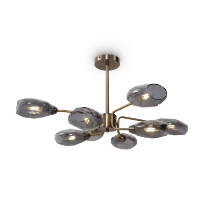 Люстра Ashy FR5327CL-08BZ 76X38 CM 7