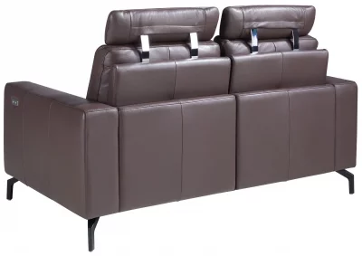Двухместный кожаный диван-реклайнер Tomas 166X98X89 CM 5