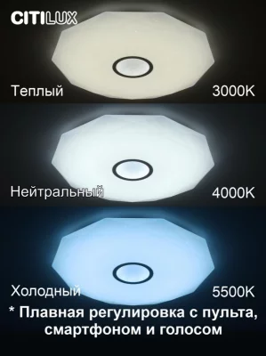 Накладной светильник Диамант Смарт 4