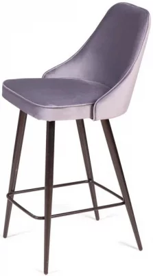 Стул полубарный Oliver 47X50X99 CM светло-серый 3