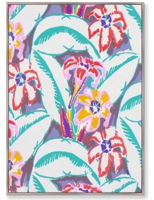 Диптих на холсте Colorful vintage art deco pattern 75X105 / 75X105 CM 3