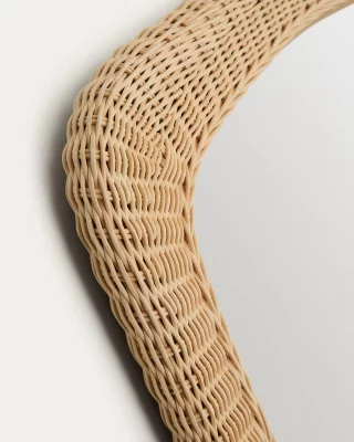 Плетёное зеркало Zilna 58X79 CM 4