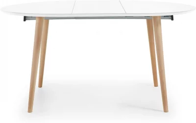 Раздвижной круглый стол Oakland 120-200X120X74 CM 5