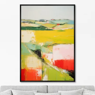 Постер на холсте Lines 75X105 CM 6