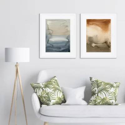 Диптих постеров в раме Landscape colors 42X52 / 42X52 CM 4