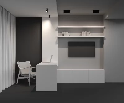 Потолочный светильник Базис поворотный 22X2.3X8.8 CM 9