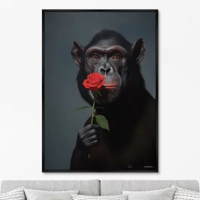 Постер на холсте In love 75X105 CM 6