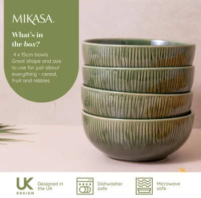 Набор из четырёх пиал Mikasa Jardin Ø15 CM 3