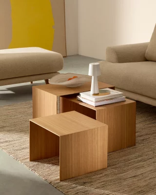 Комплект столиков Litto 60X40X40 / 51X40X36 / 42X40X31 CM 6