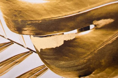 Холст Golden Leaves 70X100 CM 3