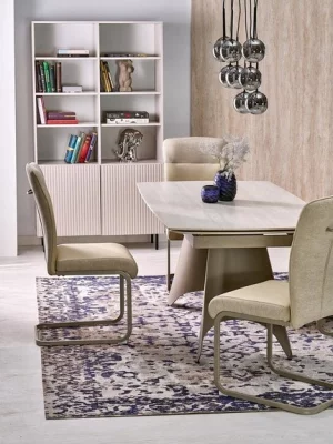 Кухонный стул без подлокотников Halmar K584 бежевый 46X60X100 CM 7