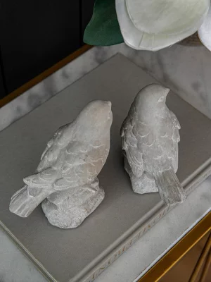 Набор из двух декоративных элементов Bird 13X8X17 / 13X8X15 CM 10