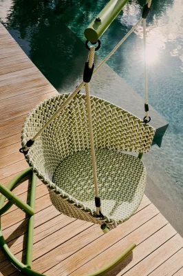 Подвесное кресло Saliga 102X102X207 CM 10