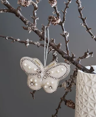 Набор из четырёх ёлочных украшений Christmas Pearls 10 CM 6