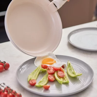 Сковорода с крышкой и съемной ручкой Smart Ceramic Ø26 CM 9