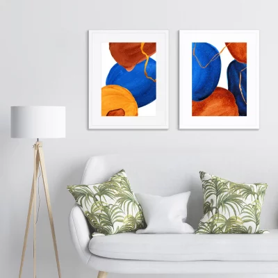 Диптих Forms and colors 42X52 / 42X52 CM 4