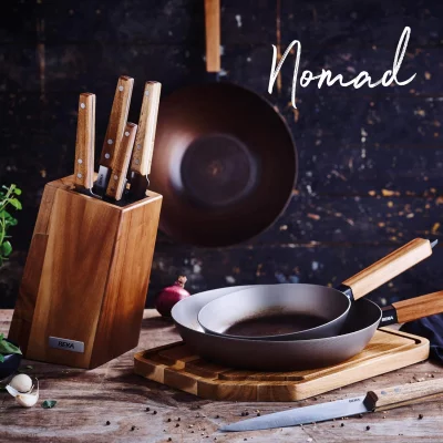 Сковорода вок Nomad Ø20 CM 4