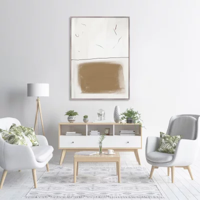 Репродукция на холсте Half Full No1 75X105 CM 3