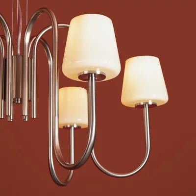 Подвесная люстра Classic Джейд 72X72X200 CM 4