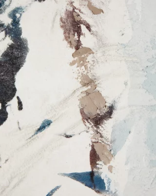 Абстрактная картина Erale в серо-синих тонах 120X200 CM 4