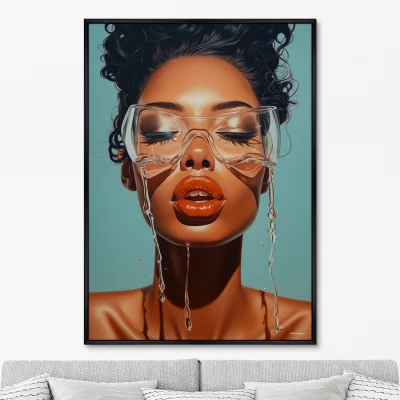 Постер на холсте Vibe collection 75X105 CM 6