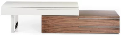Тумбочка под телевизор из двух частей CPM 152X45X53 / 152X45X35 CM 4
